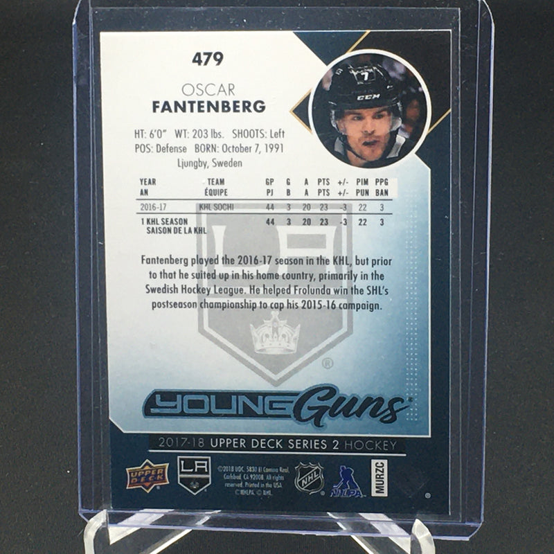 2017 UPPER DECK SERIES TWO - YOUNG GUNS - O. FANTENBERG -