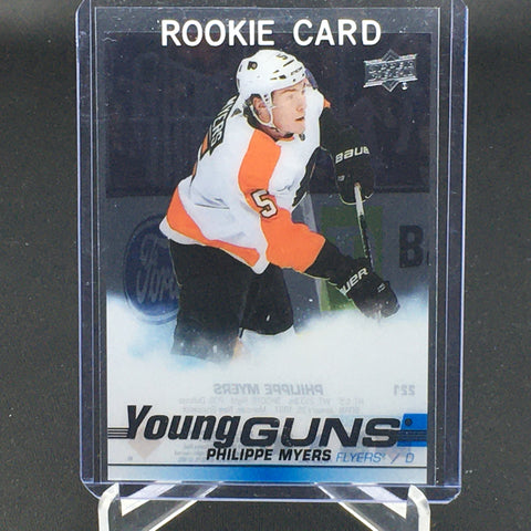 2019 UPPER DECK SERIES ONE - UD CLEAR CUT - YOUNG GUNS - P. MYERS - #221 - RC