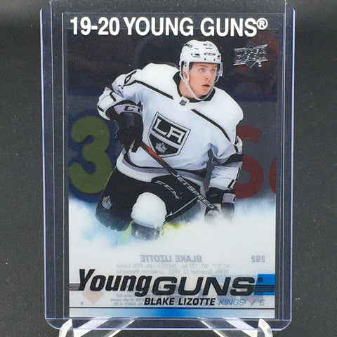 2019 UPPER DECK SERIES ONE - UD CLEAR CUT - YOUNG GUNS - B. LIZOTTE - #202 - RC