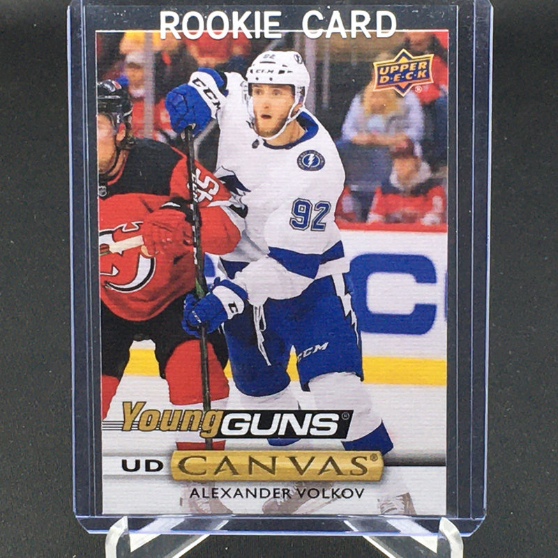 2019 UPPER DECK SERIES TWO - UD CANVAS - YOUNG GUNS - A. VOLKOV -