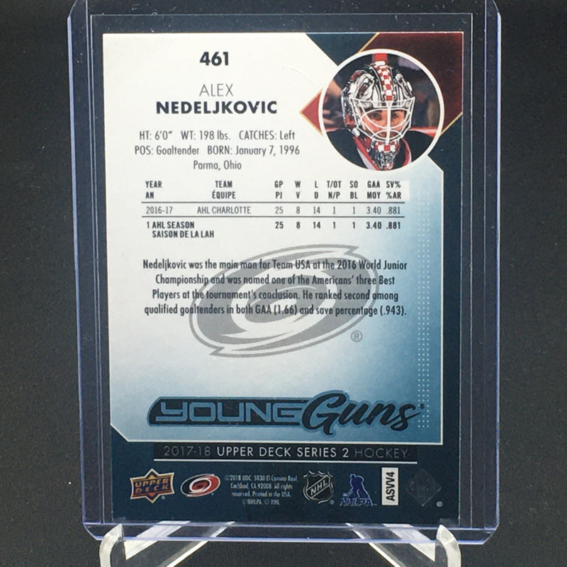 2017 UPPER DECK SERIES TWO - YOUNG GUNS - A. NEDELKOVIC -