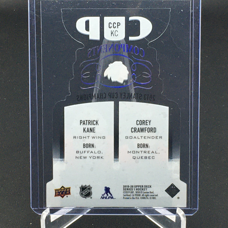 2019 UPPER DECK SERIES ONE - CUP COMPONENTS - P. KANE/ C. CRAWFORD -