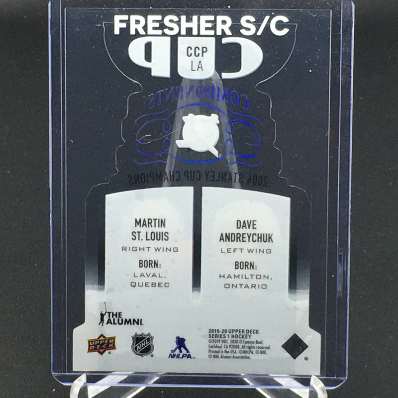 2019 UPPER DECK SERIES ONE - CUP COMPONENTS - M. ST. LOUIS/ D. ANDREYCHUK -