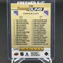 2019 UPPER DECK SERIES ONE - UD CANVAS - YOUNG GUNS CHECKLIST - K. KAKKO/ A. FOX -