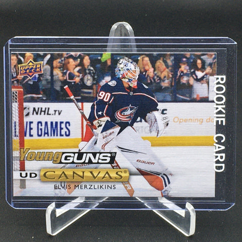 2019 UPPER DECK SERIES ONE - UD CANVAS - YOUNG GUNS - E. MERZLIKINS - #C118 - RC