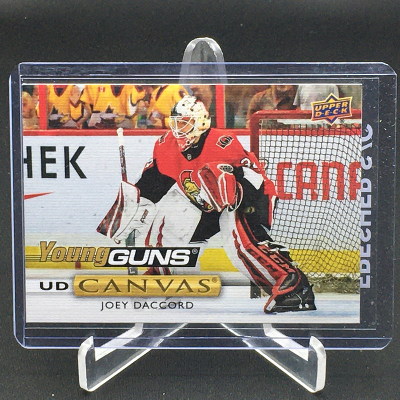 2019 UPPER DECK SERIES ONE - UD CANVAS - YOUNG GUNS - J. DACCORD -