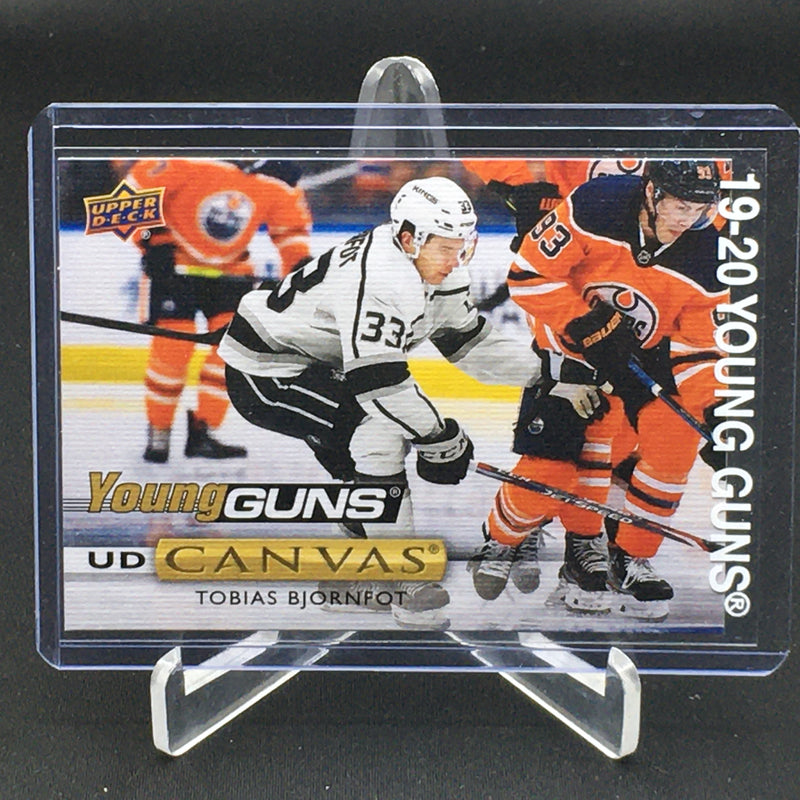 2019 UPPER DECK SERIES ONE - UD CANVAS - YOUNG GUNS - T. BJORNFOT -