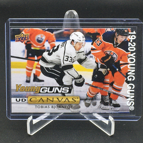 2019 UPPER DECK SERIES ONE - UD CANVAS - YOUNG GUNS - T. BJORNFOT - #C108 - RC