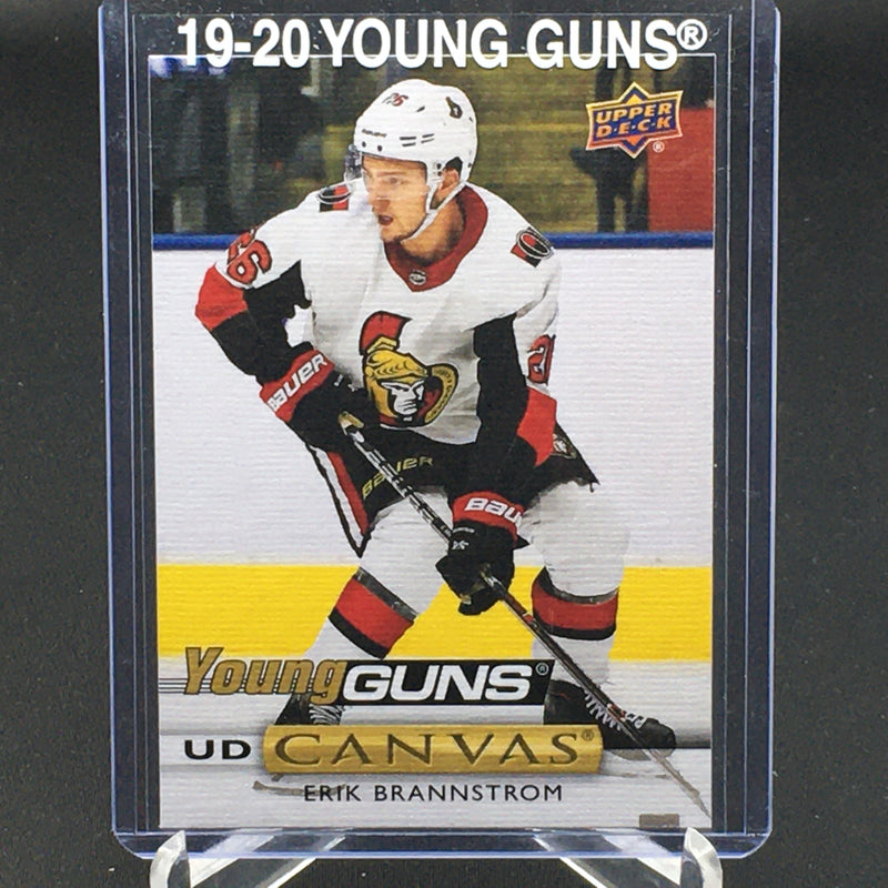 2019 UPPER DECK SERIES ONE - UD CANVAS - YOUNG GUNS - E. BRANNSTROM -