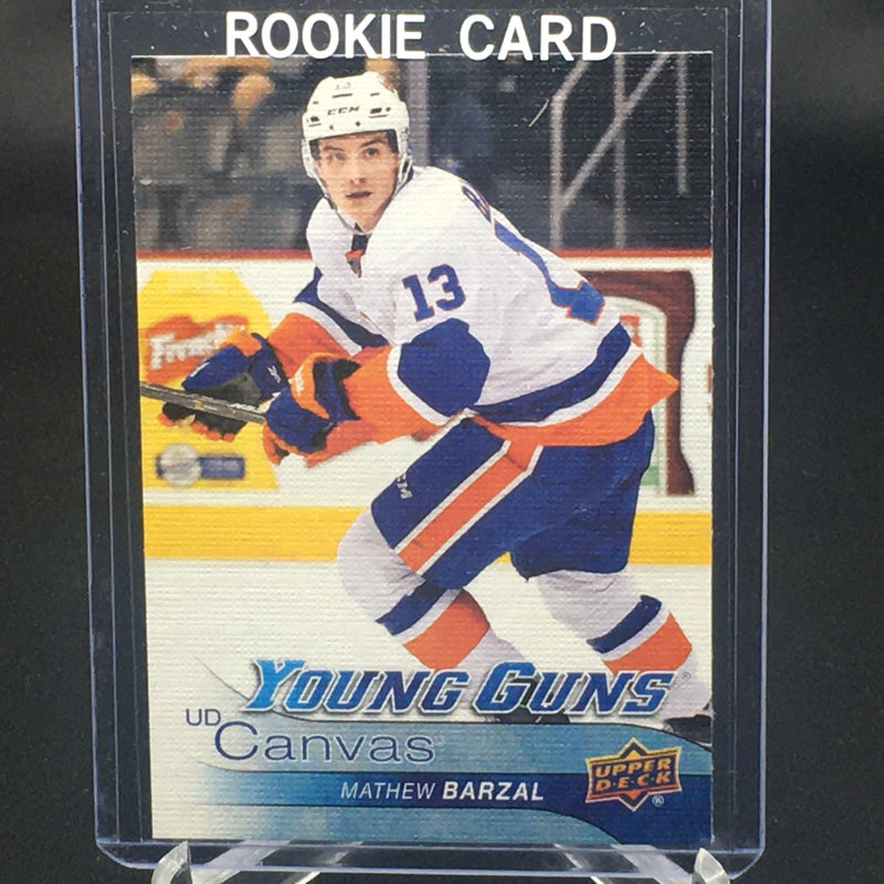 2016 UPPER DECK SERIES ONE - UD CANVAS - YOUNG GUNS - M. BARZAL -