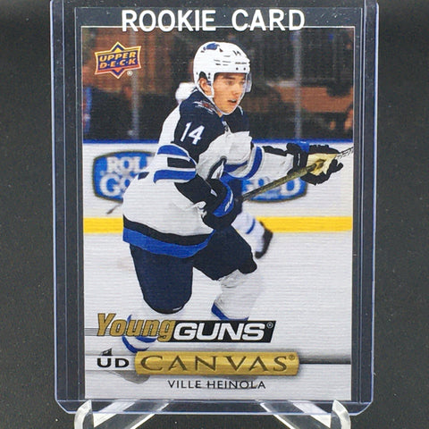 2019 UPPER DECK SERIES ONE - UD CANVAS - YOUNG GUNS - V. HEINOLA - #C96 - RC