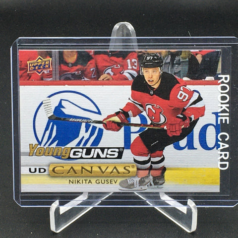 2019 UPPER DECK SERIES ONE - UD CANVAS - YOUNG GUNS - N. GUSEV - #C95 - RC
