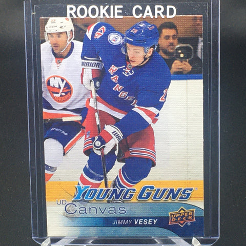 2016 UPPER DECK SERIES ONE - UD CANVAS - YOUNG GUNS - J. VESEY - #C105 - RC