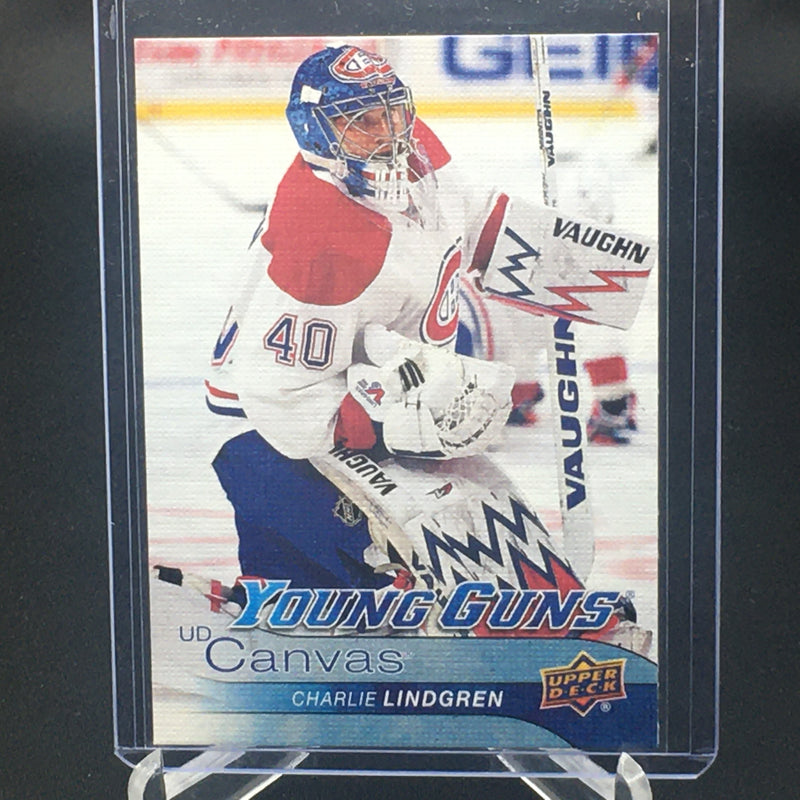 2016 UPPER DECK SERIES ONE - UD CANVAS - YOUNG GUNS - C. LINDGREN -