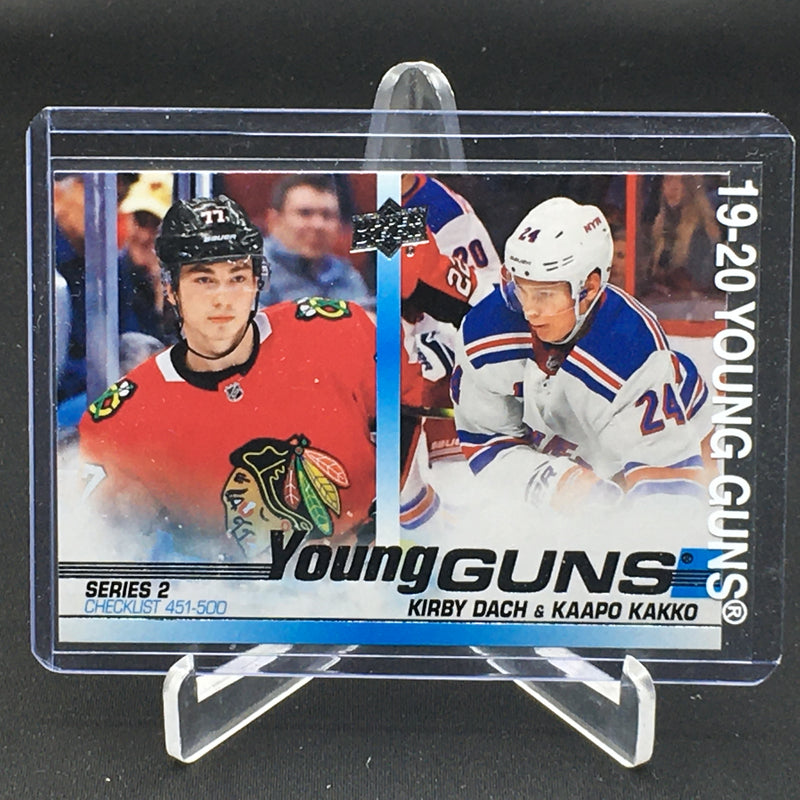 2019 UPPER DECK SERIES TWO - YOUNG GUNS - K. DACH/ K. KAKKO -