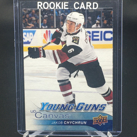 2016 UPPER DECK SERIES ONE - UD CANVAS - YOUNG GUNS - J. CHYCHRUN - #C98 - RC