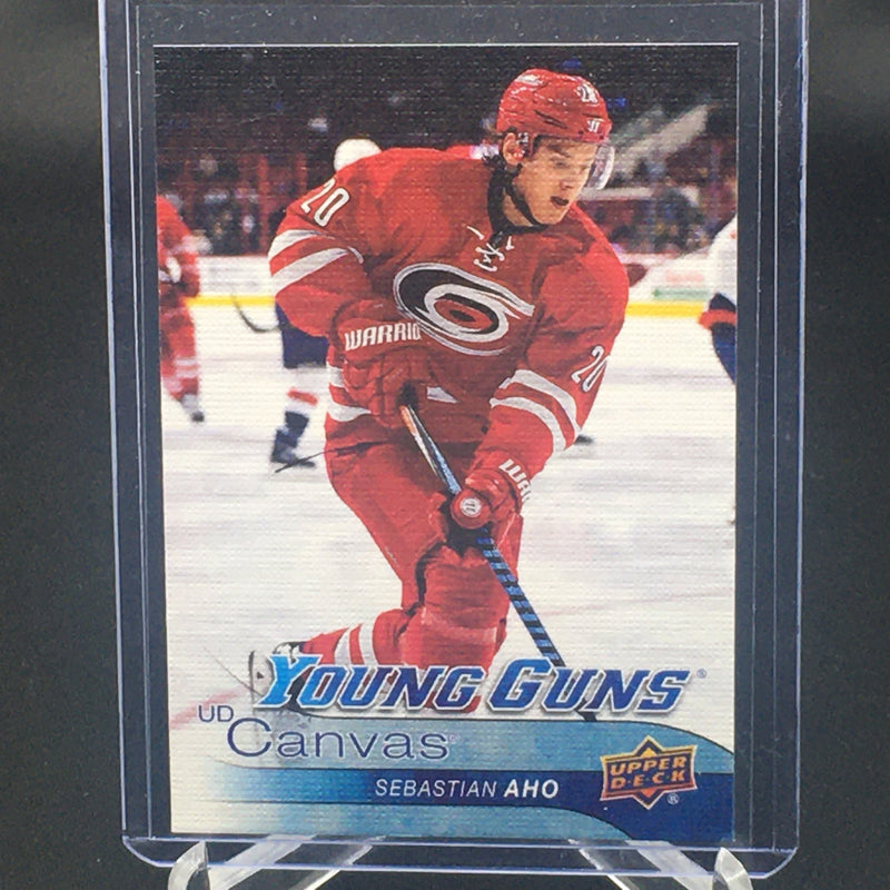 2016 UPPER DECK SERIES ONE - YOUNG GUNS CANVAS - S. AHO -