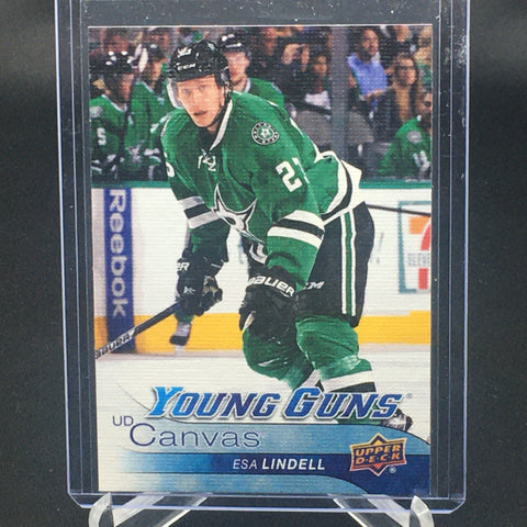 2016 UPPER DECK SERIES ONE - UD CANVAS - YOUNG GUNS - E. LINDELL - #C93 - RC
