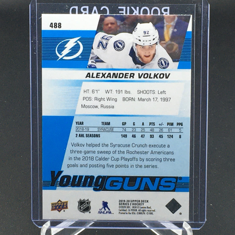 2019 UPPER DECK SERIES TWO - YOUNG GUNS - A. VOLKOV -