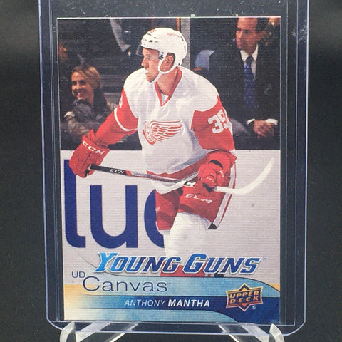 2016 UPPER DECK SERIES ONE - UD CANVAS - YOUNG GUNS - A. MANTHA - #C92 - RC