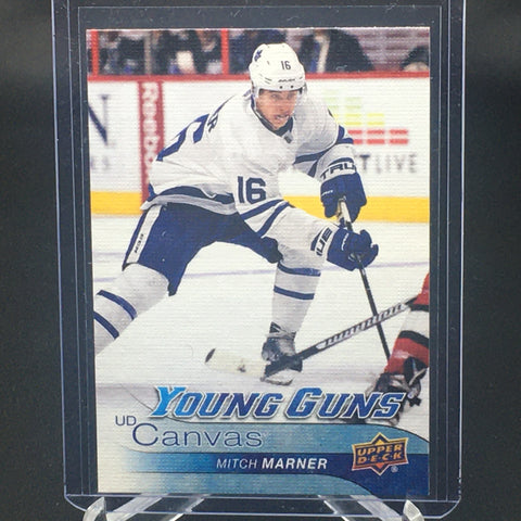 2016 UPPER DECK SERIES ONE - UD CANVAS - YOUNG GUNS - M. MARNER - #C91 - RC