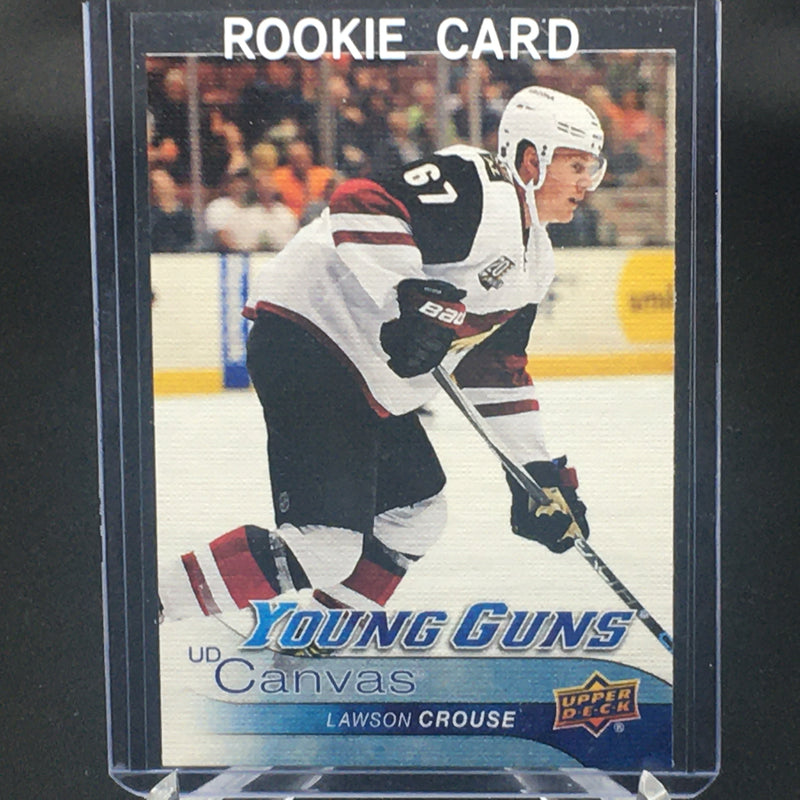 2016 UPPER DECK SERIES ONE - UD CANVAS - YOUNG GUNS - L. CROUSE -