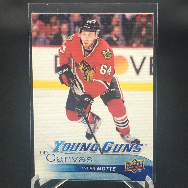 2016 UPPER DECK SERIES ONE - UD CANVAS - YOUNG GUNS - T. MOTTE -