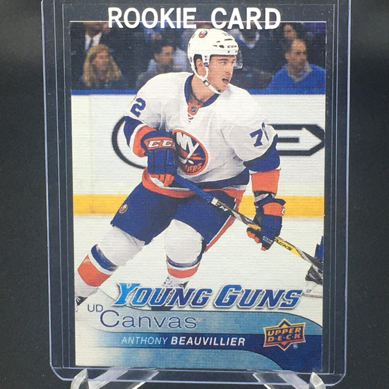 2016 UPPER DECK SERIES ONE - UD CANVAS - YOUNG GUNS - A. BEAUVILLIER -