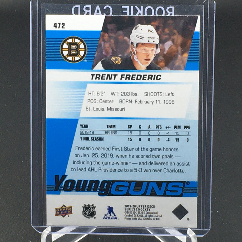 2019 UPPER DECK SERIES TWO - YOUNG GUNS - T. FREDERIC -