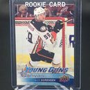 2016 UPPER DECK SERIES ONE - UD CANVAS - YOUNG GUNS - N. SORENSEN -