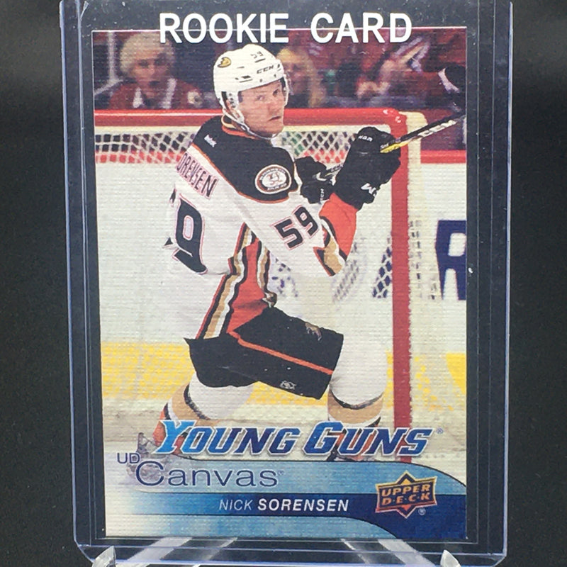 2016 UPPER DECK SERIES ONE - UD CANVAS - YOUNG GUNS - N. SORENSEN -
