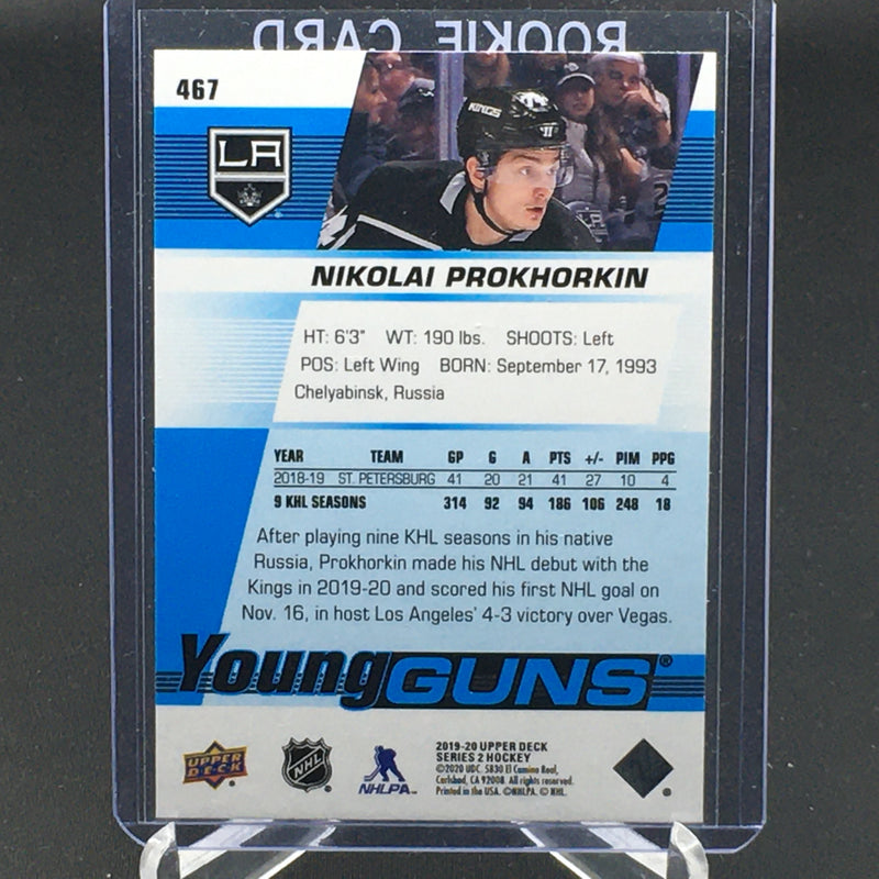 2019 UPPER DECK SERIES TWO - YOUNG GUNS - N. PROKHORKIN -