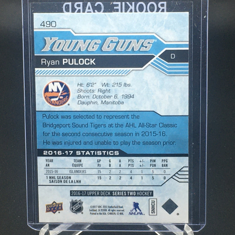 2016 UPPER DECK SERIES TWO - YOUNG GUNS - R. POLUCK -
