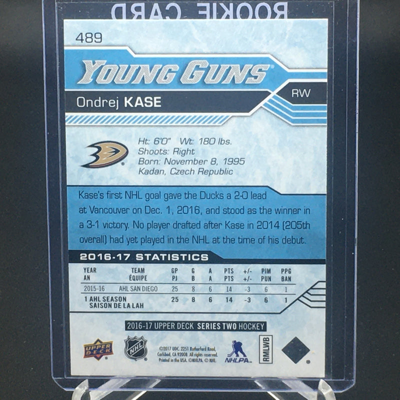 2016 UPPER DECK SERIES TWO - YOUNG GUNS - O. KASE -
