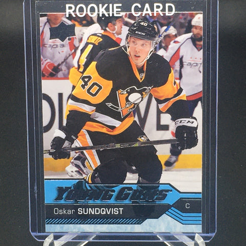 2016 UPPER DECK SERIES TWO - YOUNG GUNS - O. SUNDQVIST - #487 - RC