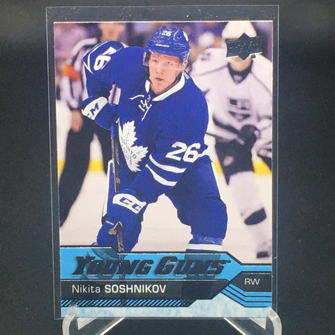 2016 UPPER DECK SERIES TWO - YOUNG GUNS - N. SOSHNIKOV - #484 - RC
