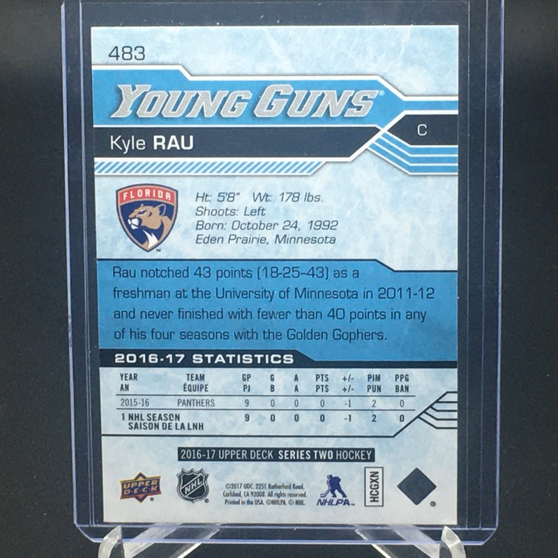 2016 UPPER DECK SERIES TWO - YOUNG GUNS - K. RAU -