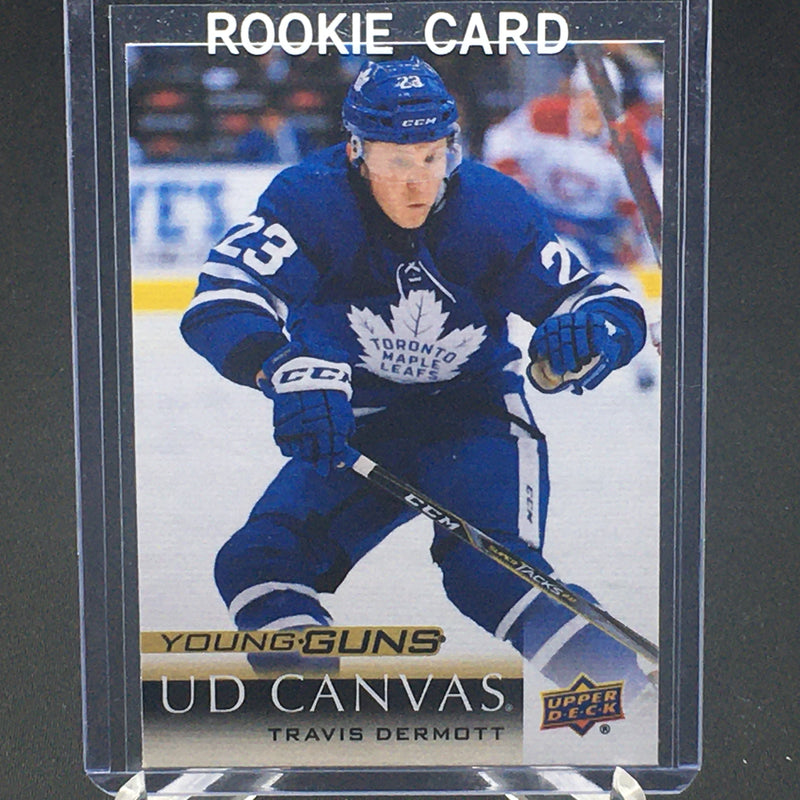2018 UPPER DECK SERIES ONE - UD CANVAS - YOUNG GUNS  - T. DERMOTT -