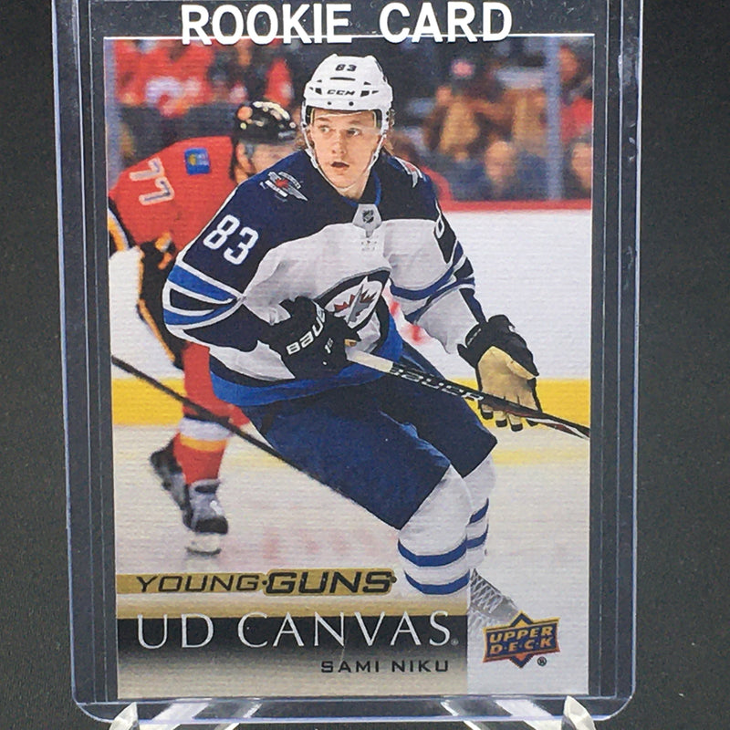 2018 UPPER DECK SERIES ONE - UD CANVAS - YOUNG GUNS - S. NIKU -