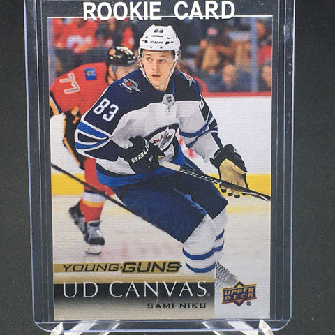 2018 UPPER DECK SERIES ONE - UD CANVAS - YOUNG GUNS - S. NIKU - #C99 - RC