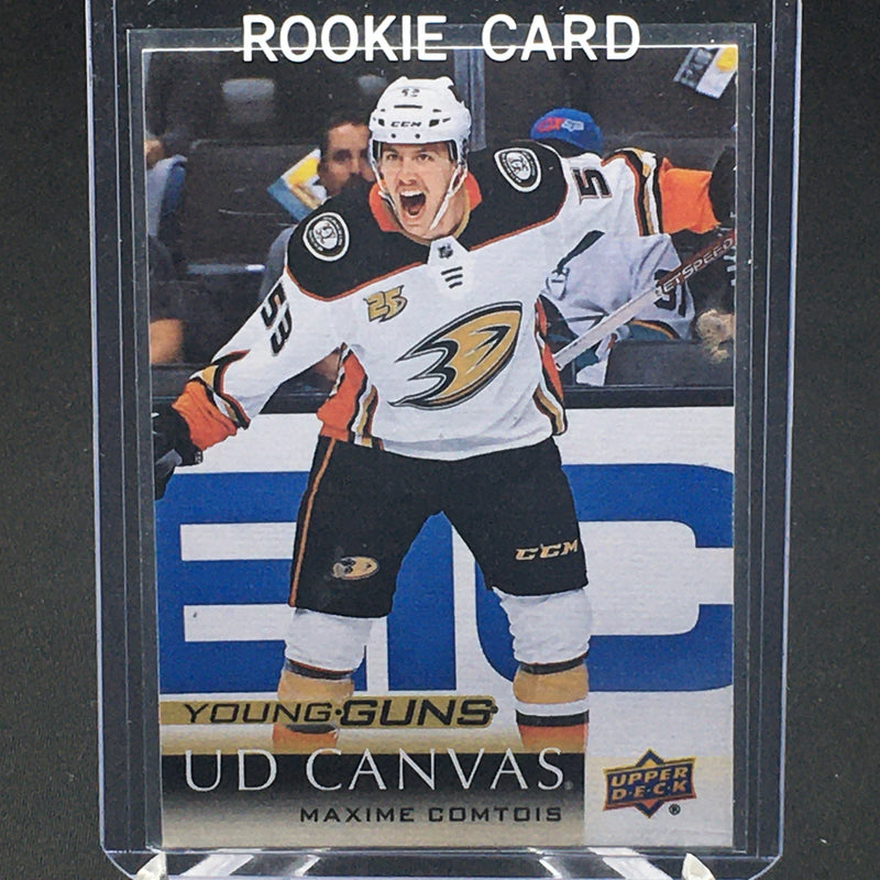 2018 UPPER DECK SERIES ONE - UD CANVAS - YOUNG GUNS - M. COMTOIS -