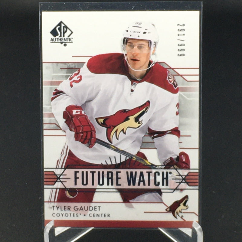 2014 UPPER DECK SP AUTHENTIC - FUTURE WATCH - T. GAUDET - #207 - #'D/999 - RC