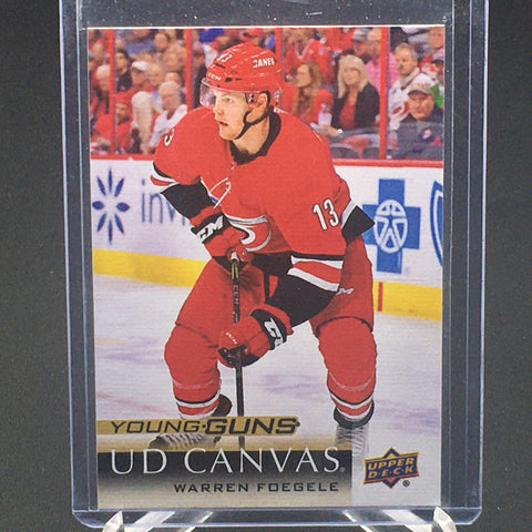 2018 UPPER DECK SERIES ONE - UD CANVAS - YOUNG GUNS - W. FOEGELE - #C94 - RC
