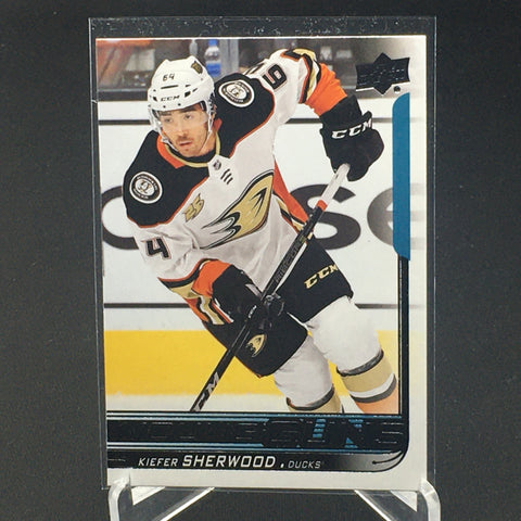 2018 UPPER DECK SERIES ONE - YOUNG GUNS - K. SHERWOOD - #220 - RC
