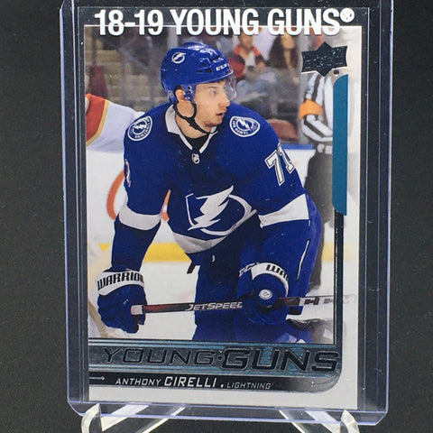 2018 UPPER DECK SERIES ONE - YOUNG GUNS - A. CIRELLI - #219 - RC