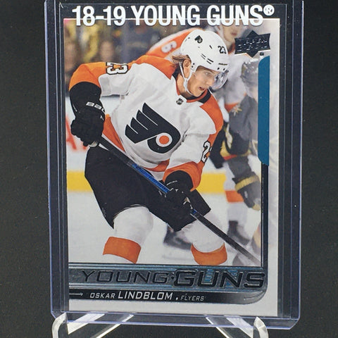 2018 UPPER DECK SERIES ONE - YOUNG GUNS - O. LINDBLOW - #218 - RC