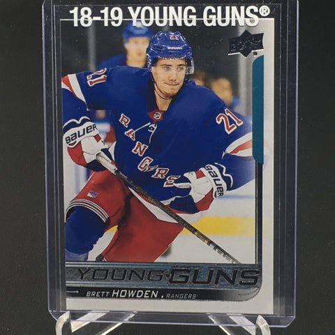 2018 UPPER DECK SERIES ONE - YOUNG GUNS - B. HOWDEN - #215 - RC