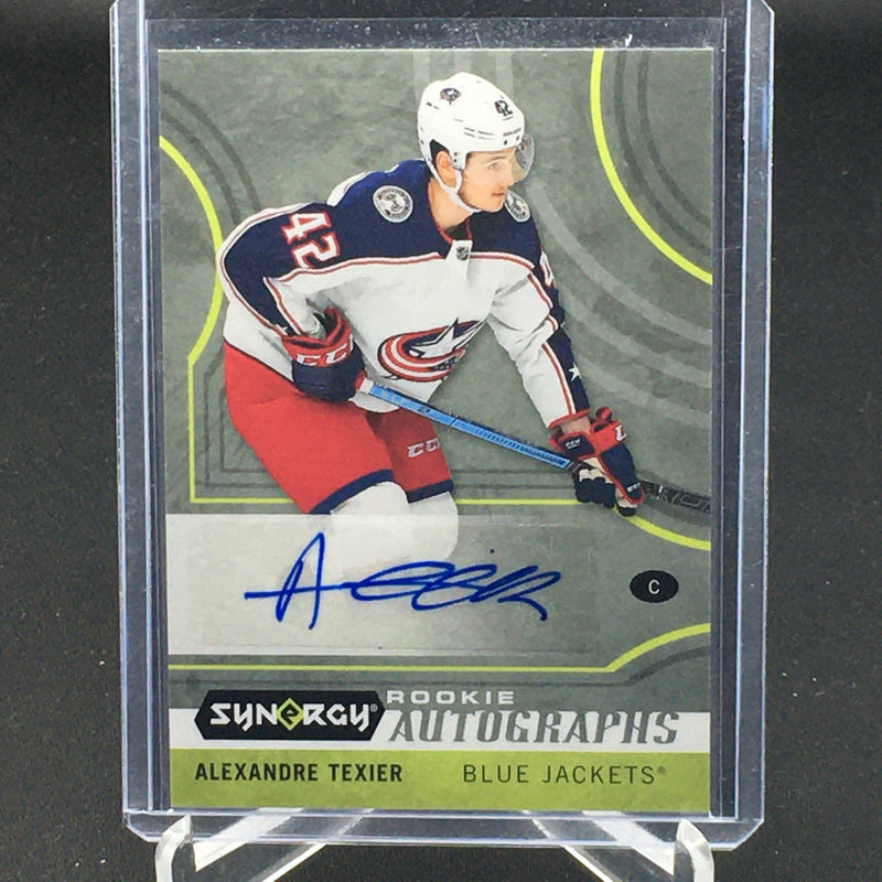 2019 UPPER DECK SYNERGY - ROOKIE AUTOGRAPHS - A. TEXIER -