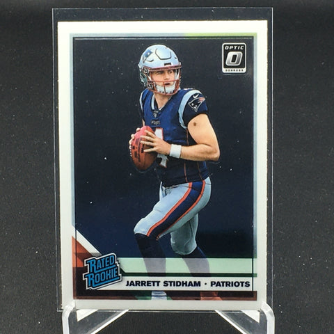 2019 PANINI DONRUSS OPTIC -  RATED ROOKIE - J. STIDHAM - #157 - RC