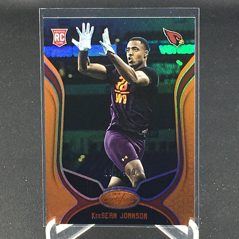 2019 PANINI CERTIFIED - ORANGE MIRROR - K. JOHNSON - #173 - #'D/199 - RC